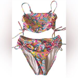 Colorful Swirl Bikini Set
